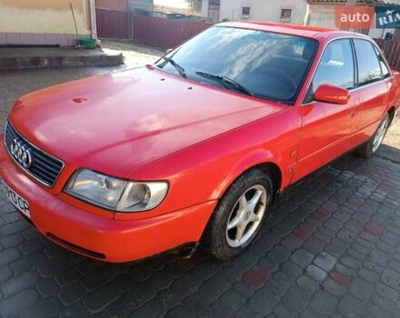 Красный Ауди А6, объемом двигателя 2 л и пробегом 300 тыс. км за 1750 $, фото 1 на Automoto.ua