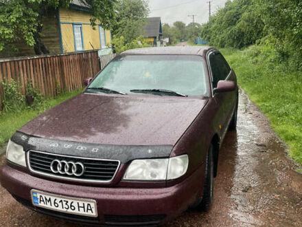 Ауди А6 1995 в Овруче на Automoto.ua Красный Ауди А6, объемом двигателя 2.6 л и пробегом 600 тыс. км за 3050 $, фото 1 на Automoto.ua