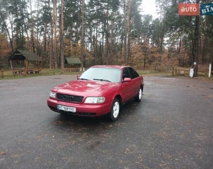 Красный Ауди А6, объемом двигателя 2.46 л и пробегом 350 тыс. км за 2650 $, фото 1 на Automoto.ua