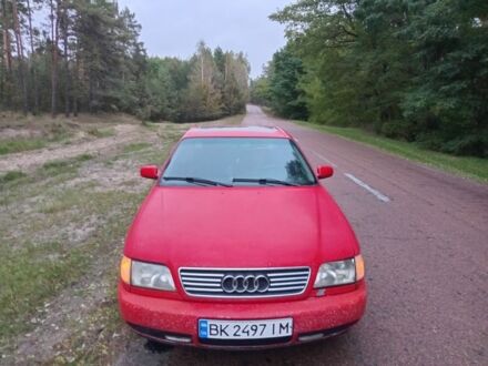 Ауди А6 1996 в Олевске на Automoto.ua Красный Ауди А6, объемом двигателя 1.9 л и пробегом 450 тыс. км за 2350 $, фото 1 на Automoto.ua