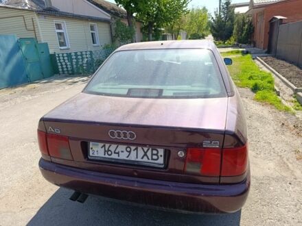 Ауди А6 1997 в Харькове на Automoto.ua Красный Ауди А6, объемом двигателя 3 л и пробегом 300 тыс. км за 2600 $, фото 1 на Automoto.ua