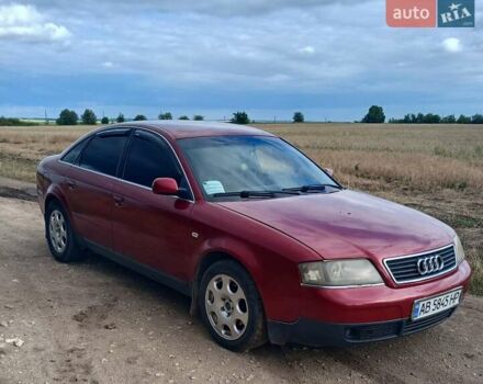 Красный Ауди А6, объемом двигателя 1.9 л и пробегом 517 тыс. км за 4000 $, фото 1 на Automoto.ua