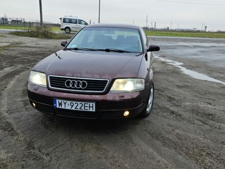 Красный Ауди А6, объемом двигателя 2 л и пробегом 400 тыс. км за 2200 $, фото 1 на Automoto.ua