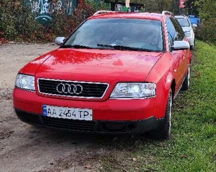 Красный Ауди А6, объемом двигателя 1.8 л и пробегом 350 тыс. км за 2000 $, фото 1 на Automoto.ua