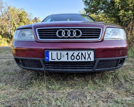 Красный Ауди А6, объемом двигателя 2.4 л и пробегом 362 тыс. км за 3500 $, фото 1 на Automoto.ua