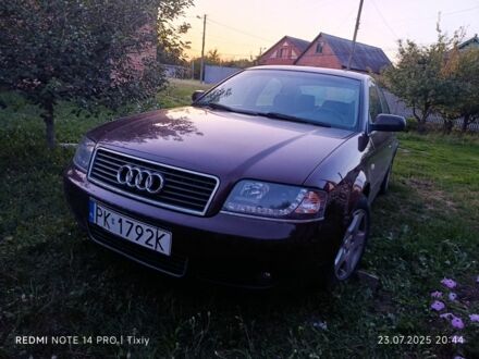 Красный Ауди А6, объемом двигателя 2.5 л и пробегом 300 тыс. км за 2600 $, фото 1 на Automoto.ua