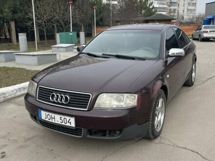 Ауди А6 2002 в Новомосковске на Automoto.ua Красный Ауди А6, объемом двигателя 2.5 л и пробегом 220 тыс. км за 2100 $, фото 1 на Automoto.ua