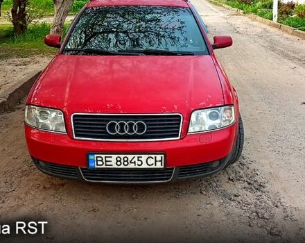 Красный Ауди А6, объемом двигателя 2.5 л и пробегом 398 тыс. км за 3500 $, фото 1 на Automoto.ua