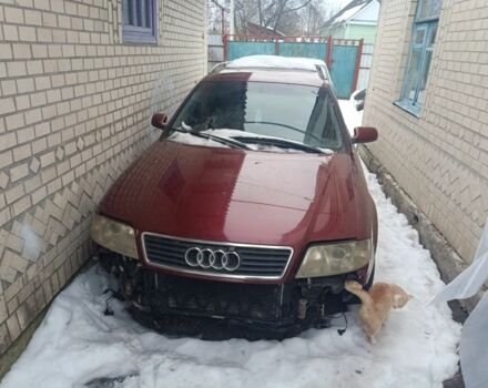 Красный Ауди А6, объемом двигателя 2.5 л и пробегом 333 тыс. км за 24 $, фото 1 на Automoto.ua