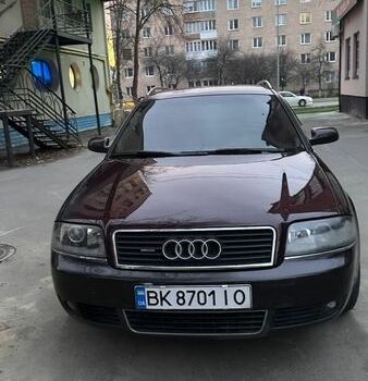 Красный Ауди А6, объемом двигателя 2.5 л и пробегом 300 тыс. км за 4700 $, фото 1 на Automoto.ua