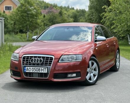 Червоний Ауді А6, об'ємом двигуна 3 л та пробігом 350 тис. км за 6750 $, фото 1 на Automoto.ua