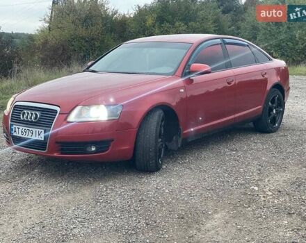 Красный Ауди А6, объемом двигателя 2.39 л и пробегом 260 тыс. км за 6200 $, фото 1 на Automoto.ua