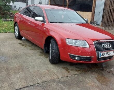 Красный Ауди А6, объемом двигателя 2 л и пробегом 330 тыс. км за 8000 $, фото 1 на Automoto.ua