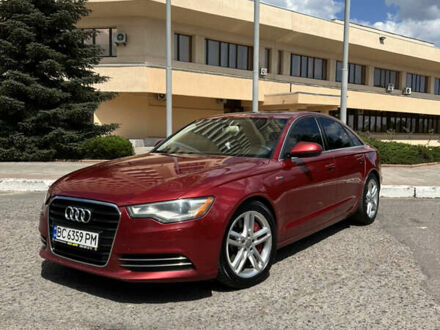 Ауді А6 2012 у Чорноморську (Іллічівську) на Automoto.ua Червоний Ауді А6, об'ємом двигуна 3 л та пробігом 335 тис. км за 13400 $, фото 1 на Automoto.ua