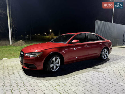Ауді А6 2012 у Дрогобичі на Automoto.ua Червоний Ауді А6, об'ємом двигуна 3 л та пробігом 175 тис. км за 13500 $, фото 1 на Automoto.ua