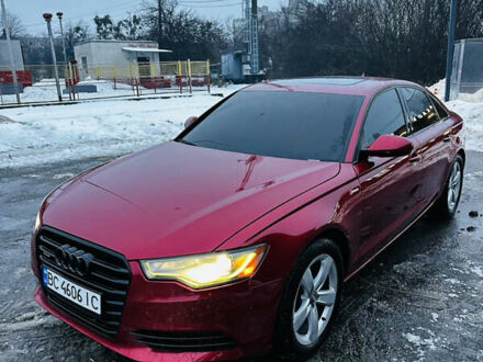 Красный Ауди А6, объемом двигателя 3 л и пробегом 181 тыс. км за 11499 $, фото 1 на Automoto.ua