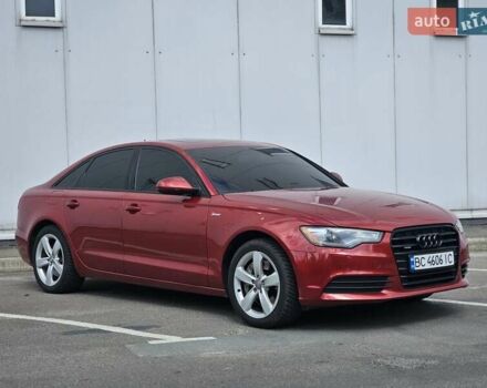 Красный Ауди А6, объемом двигателя 3 л и пробегом 177 тыс. км за 9950 $, фото 1 на Automoto.ua
