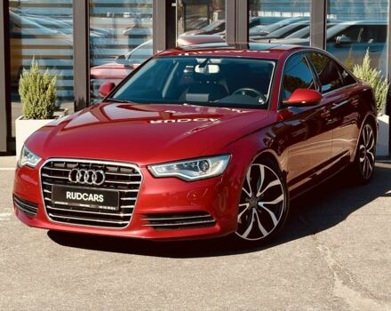 Красный Ауди А6, объемом двигателя 2.97 л и пробегом 137 тыс. км за 14999 $, фото 1 на Automoto.ua