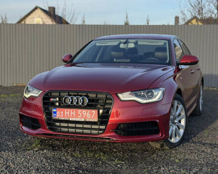 Красный Ауди А6, объемом двигателя 3 л и пробегом 160 тыс. км за 18399 $, фото 1 на Automoto.ua