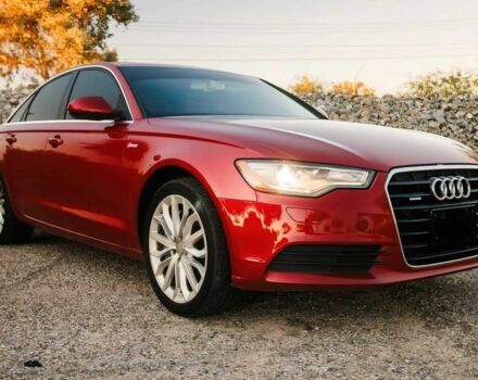 Красный Ауди А6, объемом двигателя 3 л и пробегом 84 тыс. км за 10000 $, фото 1 на Automoto.ua