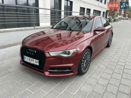 Червоний Ауді А6, об'ємом двигуна 2 л та пробігом 182 тис. км за 17700 $, фото 1 на Automoto.ua