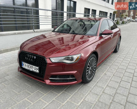 Червоний Ауді А6, об'ємом двигуна 2 л та пробігом 182 тис. км за 17700 $, фото 1 на Automoto.ua