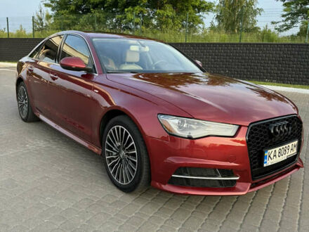 Ауди А6 2016 в Ровно на Automoto.ua Красный Ауди А6, объемом двигателя 2 л и пробегом 176 тыс. км за 17200 $, фото 1 на Automoto.ua