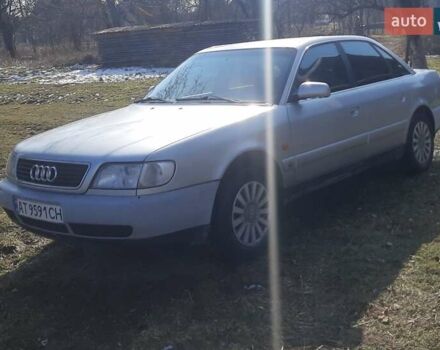 Серый Ауди А6, объемом двигателя 2.6 л и пробегом 345 тыс. км за 2000 $, фото 1 на Automoto.ua
