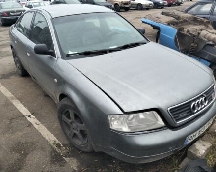 Серый Ауди А6, объемом двигателя 2.5 л и пробегом 375 тыс. км за 2550 $, фото 1 на Automoto.ua