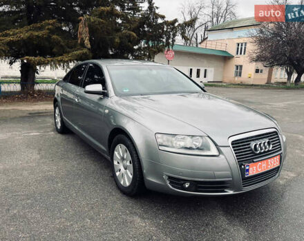 Серый Ауди А6, объемом двигателя 2.4 л и пробегом 222 тыс. км за 7399 $, фото 1 на Automoto.ua