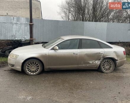Серый Ауди А6, объемом двигателя 2 л и пробегом 282 тыс. км за 3550 $, фото 2 на Automoto.ua