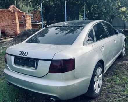 Серый Ауди А6, объемом двигателя 3 л и пробегом 217 тыс. км за 3500 $, фото 2 на Automoto.ua