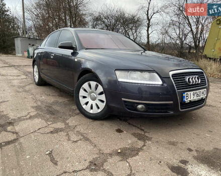 Серый Ауди А6, объемом двигателя 2 л и пробегом 424 тыс. км за 7100 $, фото 2 на Automoto.ua