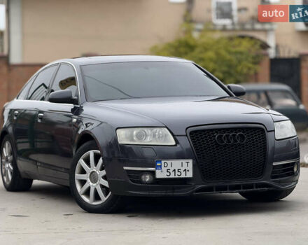 Серый Ауди А6, объемом двигателя 3 л и пробегом 350 тыс. км за 7500 $, фото 3 на Automoto.ua