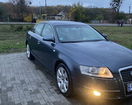 Ауді А6 2007 у Новой Водолаге на Automoto.ua Сірий Ауді А6, об'ємом двигуна 2 л та пробігом 255 тис. км за 8000 $, фото 1 на Automoto.ua