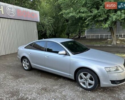 Ауди А6 2007 в Днепре (Днепропетровске) на Automoto.ua Серый Ауди А6, объемом двигателя 2.4 л и пробегом 224 тыс. км за 7200 $, фото 1 на Automoto.ua