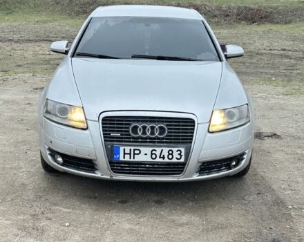 Серый Ауди А6, объемом двигателя 3.2 л и пробегом 398 тыс. км за 4200 $, фото 2 на Automoto.ua