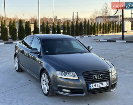 Сірий Ауді А6, об'ємом двигуна 1.98 л та пробігом 276 тис. км за 10500 $, фото 2 на Automoto.ua