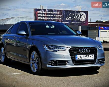 Серый Ауди А6, объемом двигателя 3 л и пробегом 160 тыс. км за 13900 $, фото 1 на Automoto.ua