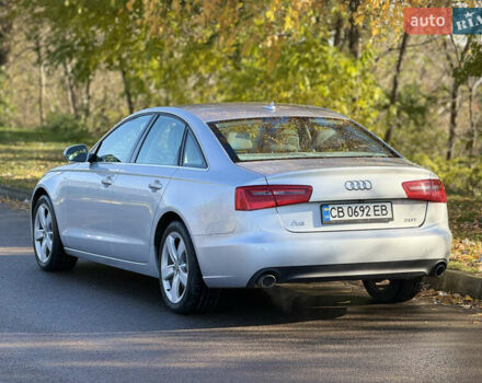 Ауді А6 2012 у Києві на Automoto.ua Сірий Ауді А6, об'ємом двигуна 1.98 л та пробігом 270 тис. км за 10900 $, фото 5 на Automoto.ua