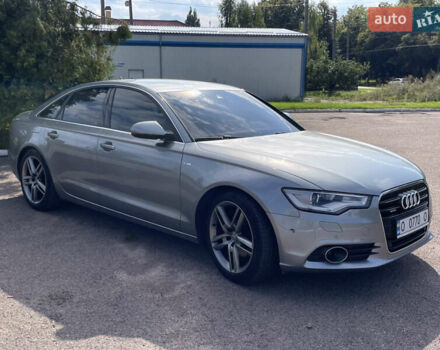 Серый Ауди А6, объемом двигателя 3 л и пробегом 243 тыс. км за 19500 $, фото 49 на Automoto.ua