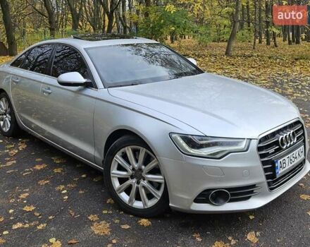 Ауди А6 2013 в Виннице на Automoto.ua Серый Ауди А6, объемом двигателя 3 л и пробегом 189 тыс. км за 18500 $, фото 9 на Automoto.ua