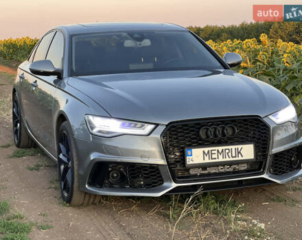 Серый Ауди А6, объемом двигателя 3 л и пробегом 160 тыс. км за 22500 $, фото 5 на Automoto.ua