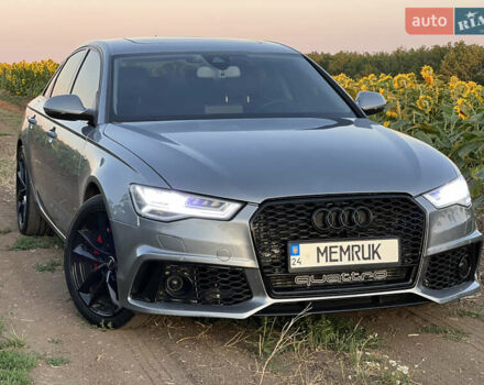 Серый Ауди А6, объемом двигателя 3 л и пробегом 160 тыс. км за 22500 $, фото 2 на Automoto.ua