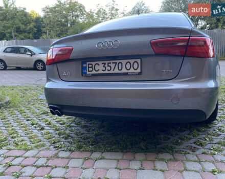 Ауді А6 2014 у Львові на Automoto.ua Сірий Ауді А6, об'ємом двигуна 1.97 л та пробігом 229 тис. км за 16700 $, фото 6 на Automoto.ua