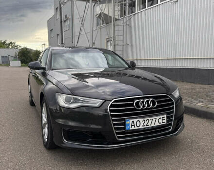 Ауді А6 2015 у Виноградове на Automoto.ua Сірий Ауді А6, об'ємом двигуна 2 л та пробігом 181 тис. км за 20400 $, фото 6 на Automoto.ua
