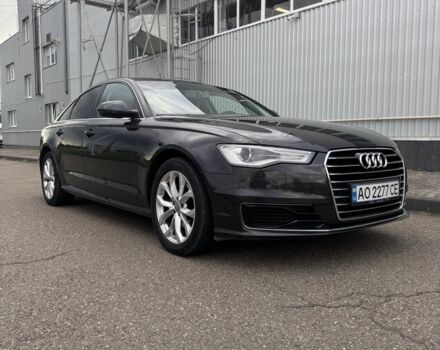 Ауди А6 2015 в Виноградове на Automoto.ua Серый Ауди А6, объемом двигателя 2 л и пробегом 193 тыс. км за 19500 $, фото 1 на Automoto.ua