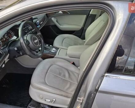 Ауди А6 2015 в Рогатине на Automoto.ua Серый Ауди А6, объемом двигателя 1.98 л и пробегом 152 тыс. км за 20900 $, фото 5 на Automoto.ua