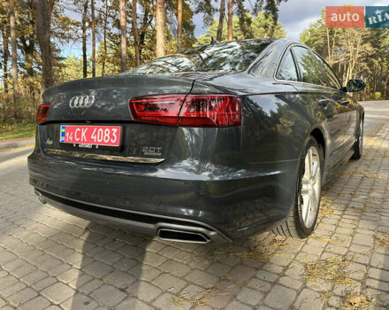Ауді А6 2016 у Львові на Automoto.ua Сірий Ауді А6, об'ємом двигуна 2 л та пробігом 193 тис. км за 14800 $, фото 16 на Automoto.ua