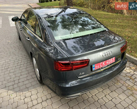 Ауді А6 2016 у Львові на Automoto.ua Сірий Ауді А6, об'ємом двигуна 2 л та пробігом 193 тис. км за 14800 $, фото 15 на Automoto.ua